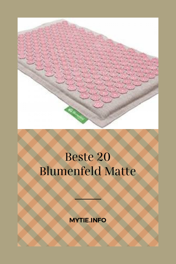 Beste 20 Blumenfeld Matte